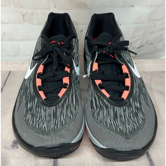 Nike Air Zoom GT Cut 2 Envision Bred Mens Basketball Shoes Size 18 Black White - Picture 2 of 12